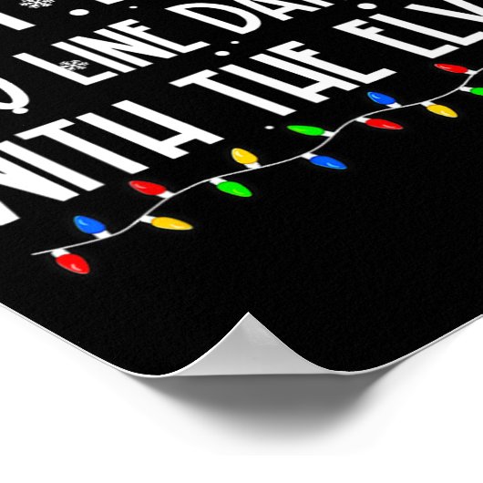 Poster Most Likely To Line Dance With Elves Christmas Dan (Coin)