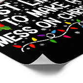 Poster Most Likely To Make A Mess On Christmas (Coin)