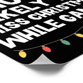 Poster Most Likely To Miss Christmas While Gaming Gamer F (Coin)