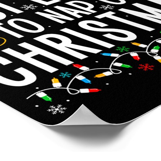 Poster Most Likely To Nap On Christmas Funny Matching Fam (Coin)