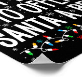 Poster Most Likely To Offer Santa A Beer Funny Drinking C (Coin)