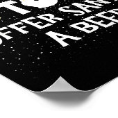 Poster Most Likely To Offer Santa A Beer Snowman Christma (Coin)