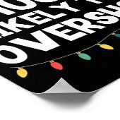 Poster Most Likely To Overshop Christmas Funny Xmas Shopn (Coin)