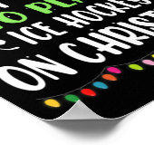 Poster Most Likely To Play Ice Hockey With Santa Family C (Coin)