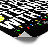 Poster Most Likely To Play Tennis With Santa Funny Christ (Coin)