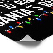 Poster Most Likely To Rub Santa's Back Christmas Matching (Coin)