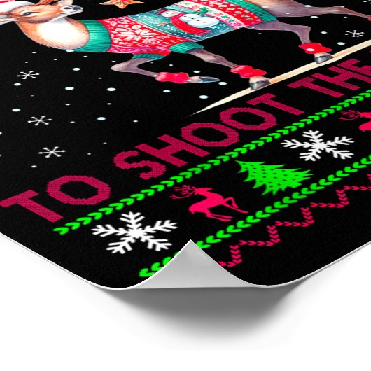 Poster Most Likely To Shoot The Reindeer Matching Christm (Coin)
