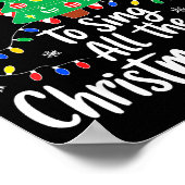 Poster Most Likely To Sing All The Christmas Songs Shirt  (Coin)