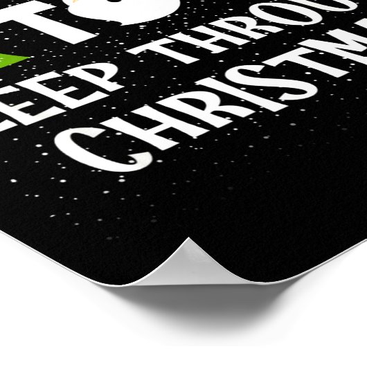 Poster Most Likely To Sleep Through Christmas Family Matc (Coin)