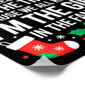 Poster Most Likely To Sleep Under The Tree I'm The Gift F (Coin)