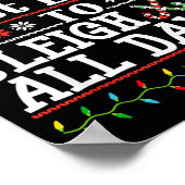 Poster Most Likely To Sleigh All Day Funny Christmas For  (Coin)