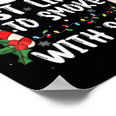 Poster Most Likely To Smoke With Santa Xmas Lights Funny  (Coin)