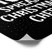 Poster Most Likely To Spread Christmas Cheer Funny Family (Coin)