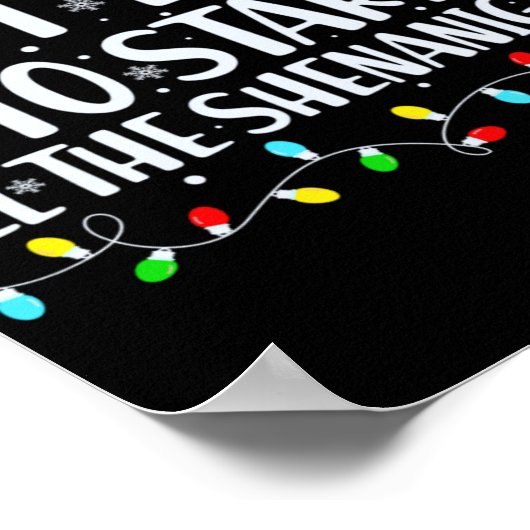 Poster Most Likely To Start All The Shenanigans Christmas (Coin)