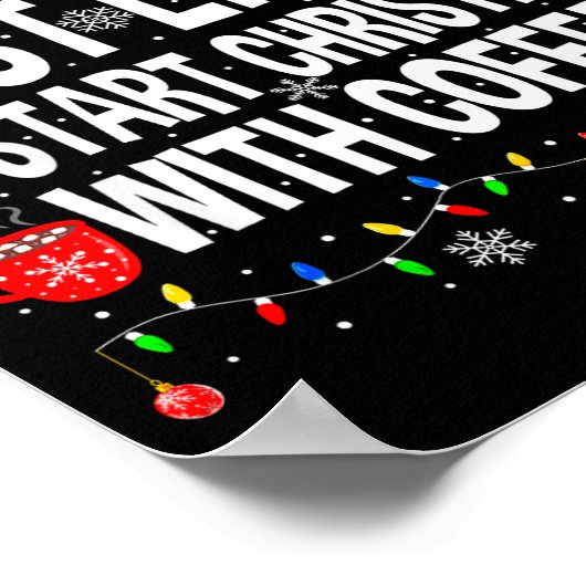 Poster Most Likely To Start Christmas With Coffee Family (Coin)