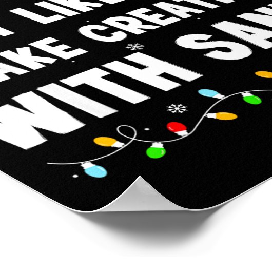 Poster Most Likely To Take Creatine With Santa  (Coin)