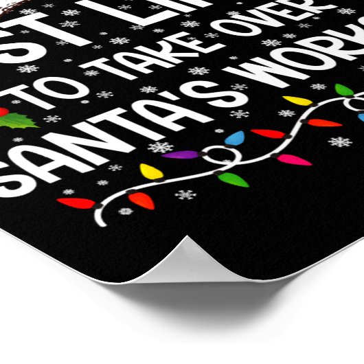 Poster Most Likely To Take Over Santas Workshop Xmas (Coin)