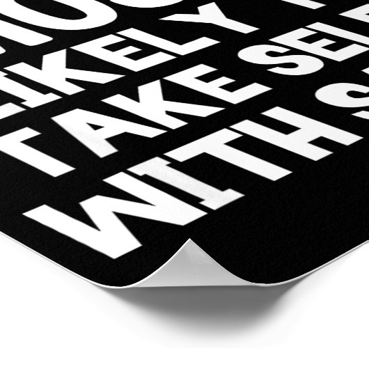 Poster Most Likely To Take Selfie With Santa Christmas Fu (Coin)