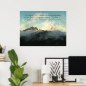 Poster Mot de maintien (Bureau à domicile)