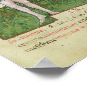 Poster Mot de passe Acq LatRoses, de 'Tacuinum Sanitatis' (Coin)