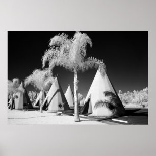 Poster Motel de tipi