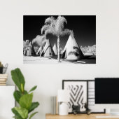 Poster Motel Wigwam (Bureau à domicile)