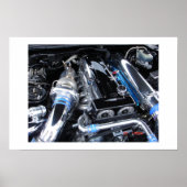 Poster Moteur 2jz (Devant)