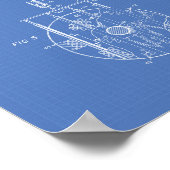 Poster Moteur à jet d'eau nucléaire 1959 (Coin)