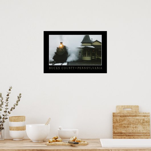 Poster Moteur à vapeur (Cuisine)