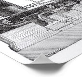 Poster Moteur à vapeur (Coin)