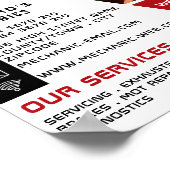 Poster Moteur automobile, mécanique automobile et réparat (Coin)