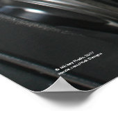 Poster Moteur Chrome (Coin)