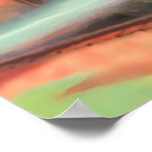 Poster Moteur de train Locomotive (Coin)