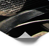 Poster Moteur de voiture musculaire américaine (Coin)