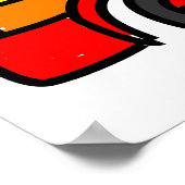 Poster Moteur d'incendie (Coin)