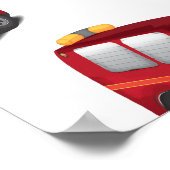 Poster Moteur d'incendie (Coin)