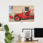 Poster Moteur d'incendie #3, Goldfield, Nevada (Bureau à domicile)