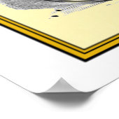 Poster Moteur d'incendie vintage (Coin)