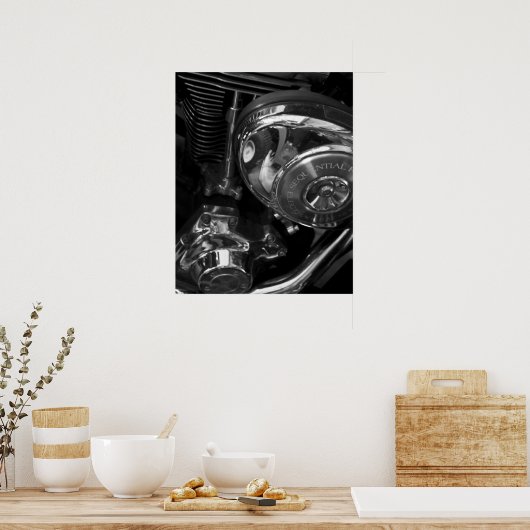 Poster moteur hd (Cuisine)