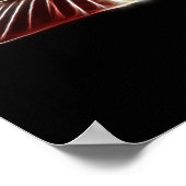 Poster Moteur Locomotive du train à vapeur (Coin)