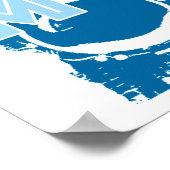 Poster Moteur Moteur Moto Guzzi V7 (Coin)