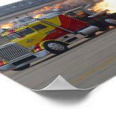 Poster Moteurs Camions (Coin)