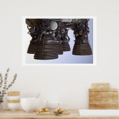 Poster Moteurs Saturn 5 (Cuisine)