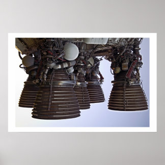 Poster Moteurs Saturn 5
