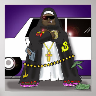 Poster Motha-Soo-Pair-je-Yah d'affiche "- par kev Moore