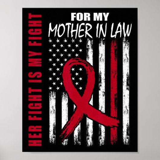 Poster Mother In Law Multiple Myeloma Awareness American (Devant)