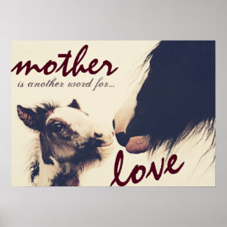 Poster Mother is Another Word for Love Horse