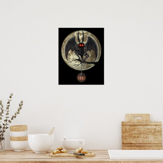 Poster Mothman (Cuisine)