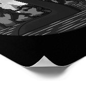 Poster Mothman Bigfoot Loch Ness Monster Aliens Ufo Fun C (Coin)