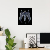 Poster Mothman Cryptid Creator (Bureau à domicile)